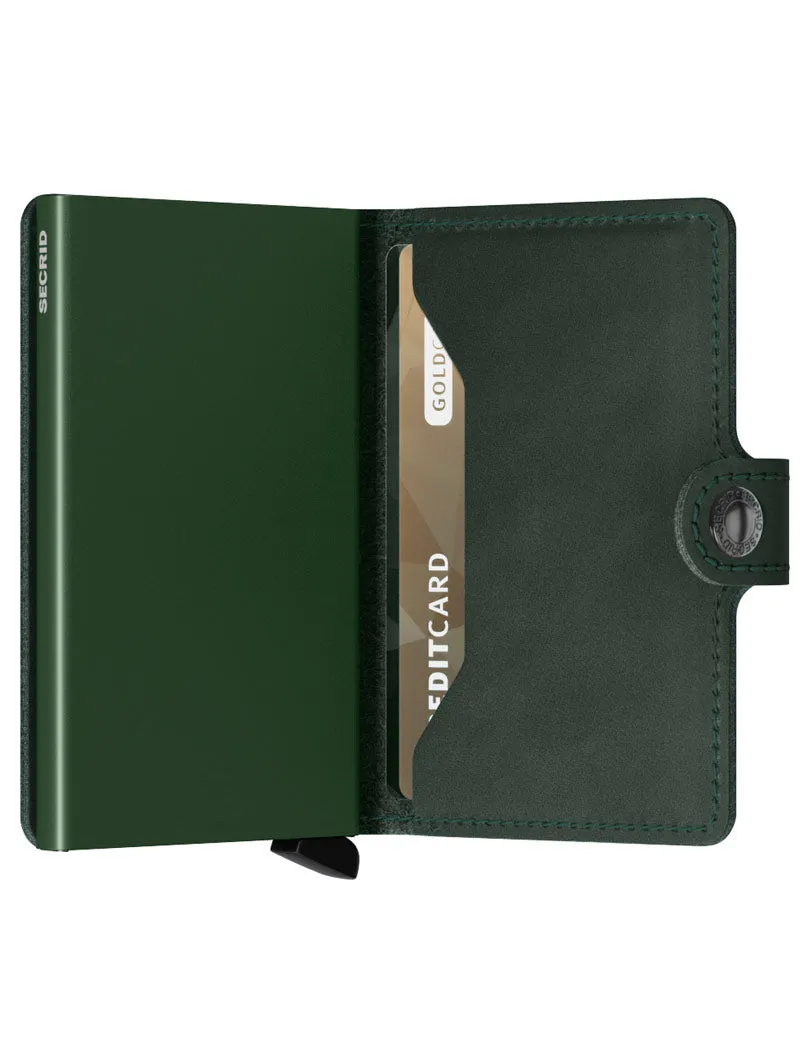 Secrid Mini Wallet Original Green