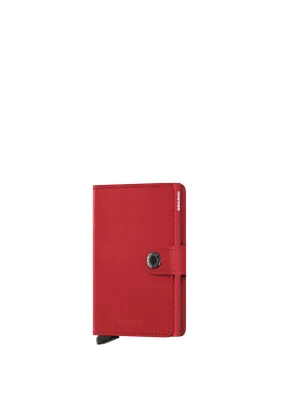 Secrid Mini Wallet, Original Red