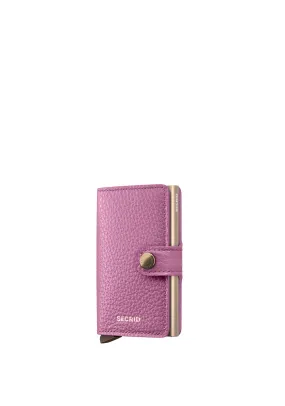 Secrid Mini Wallet, Pebble Orchid