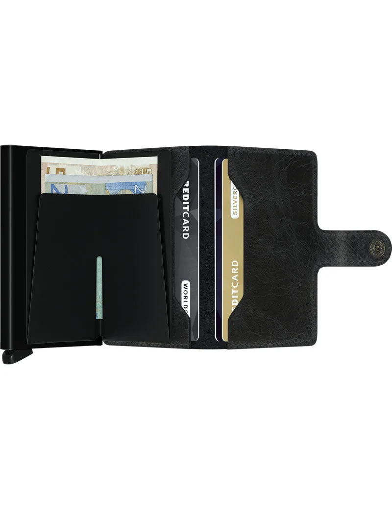 Secrid Mini Wallet Vintage Black