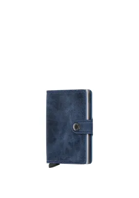 Secrid Mini Wallet, Vintage Blue