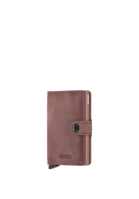 Secrid Mini Wallet, Vintage Mauve