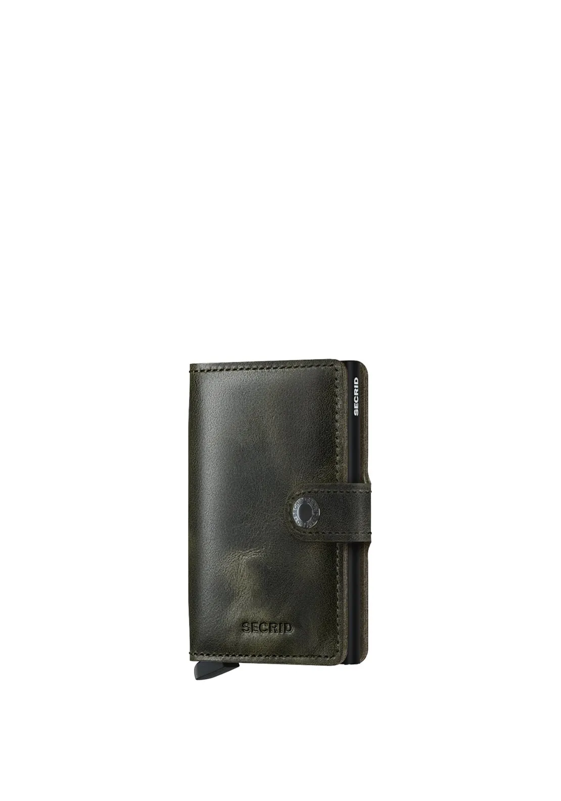 Secrid Mini Wallet, Vintage Olive Black