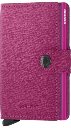 Secrid Miniwallet Crisple, Fuchsia