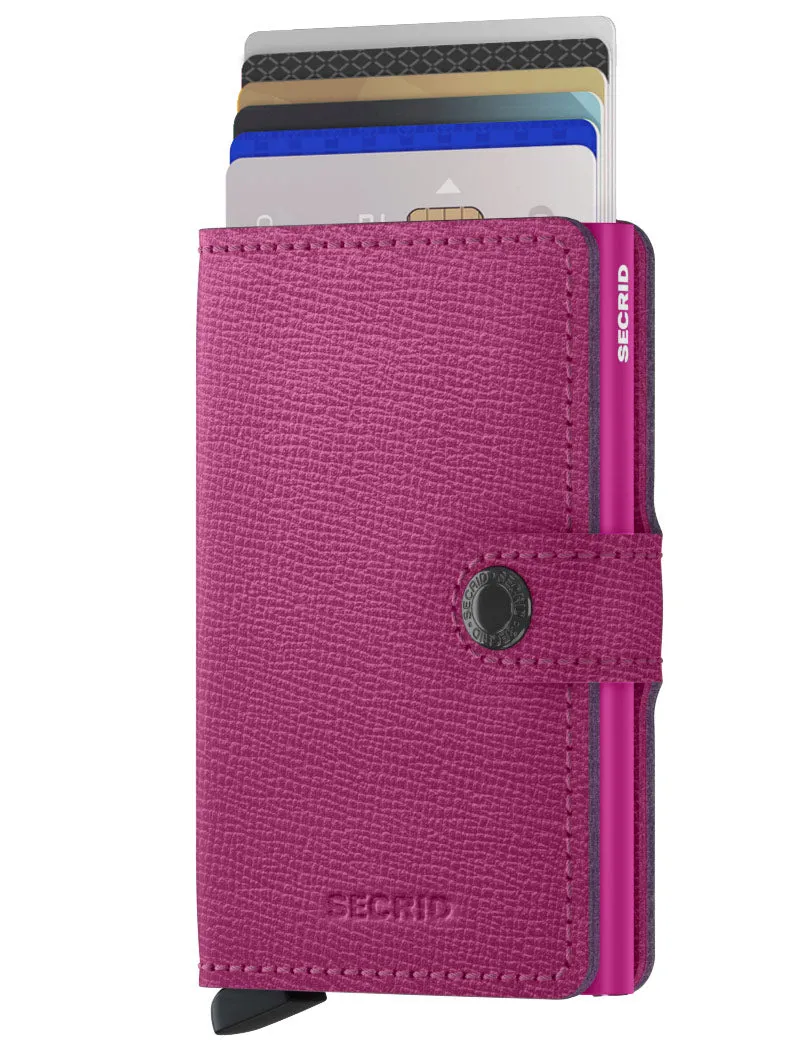 Secrid Miniwallet Crisple Wallet Fuschia