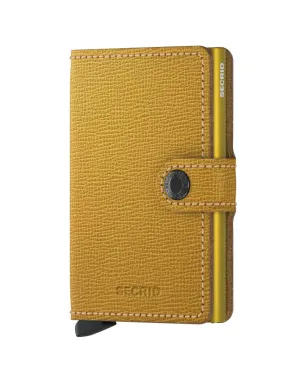 Secrid Miniwallet Crisple Wallet Ochre