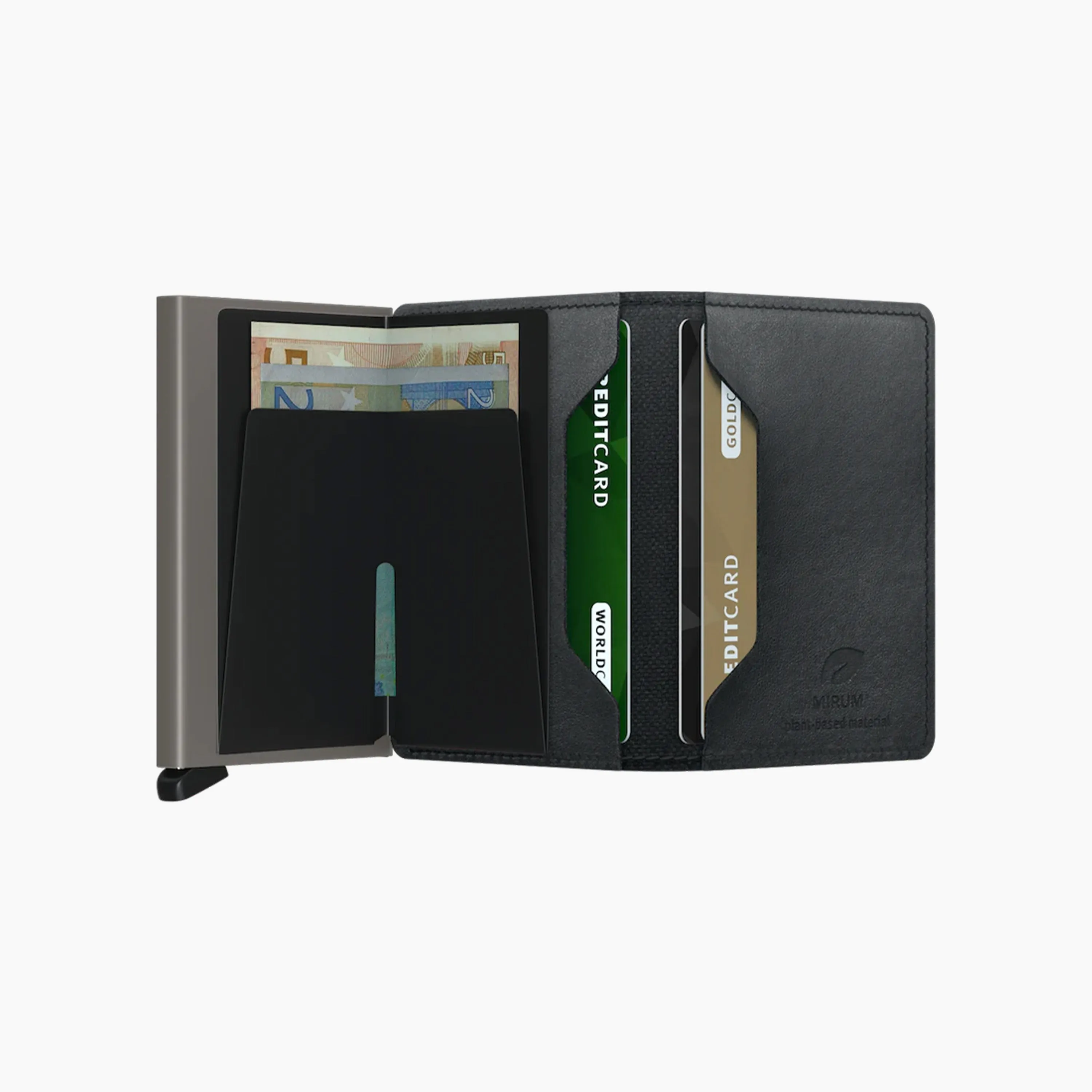 SECRID MINIWALLET MIRUM PLANT-BASED BLACK