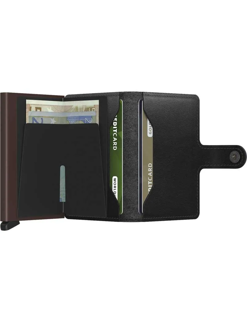 Secrid Miniwallet Original Wallet Black Brown