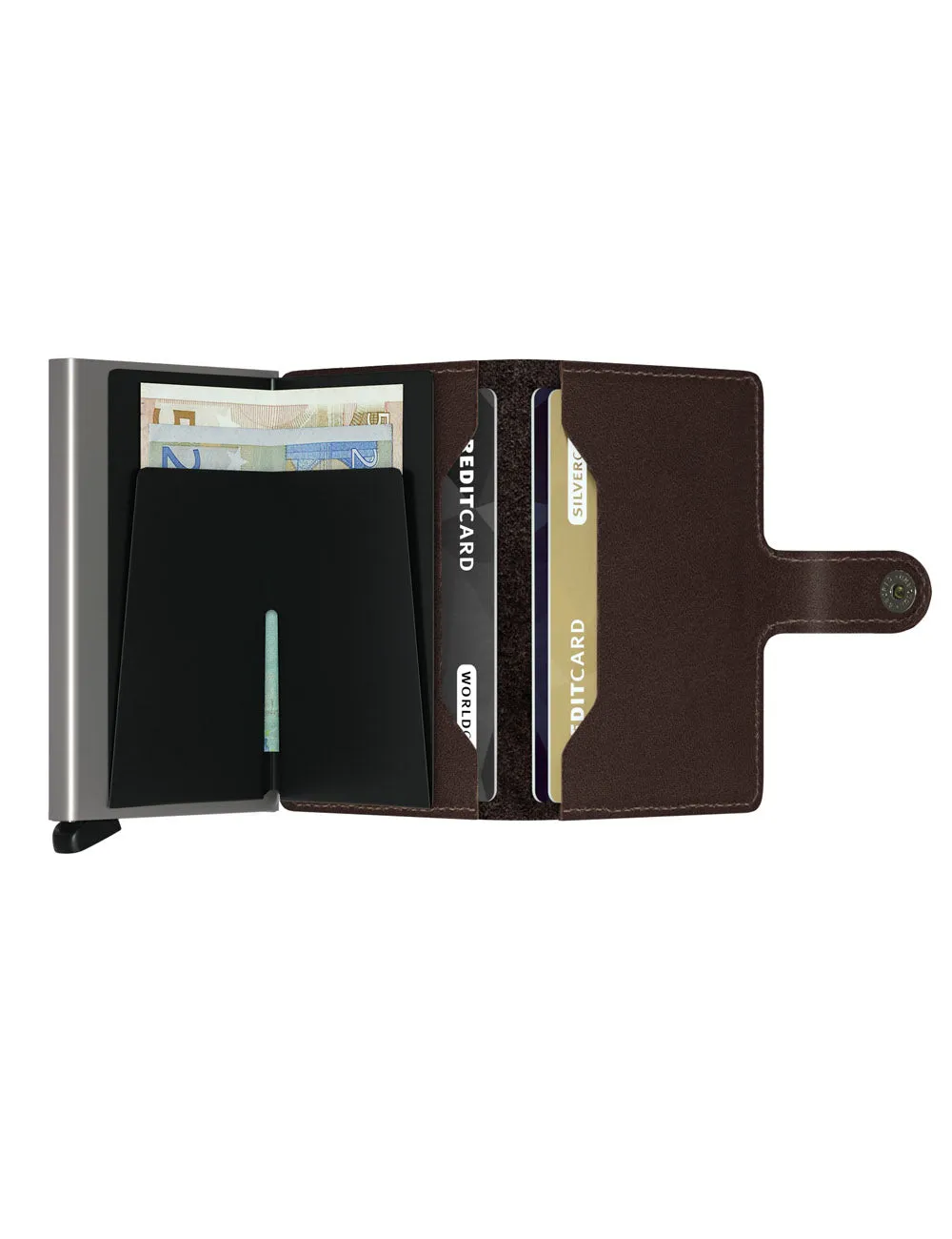 Secrid Miniwallet Original Wallet Dark Brown