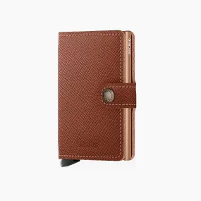 SECRID MINIWALLET SAFFIANO CARAMEL