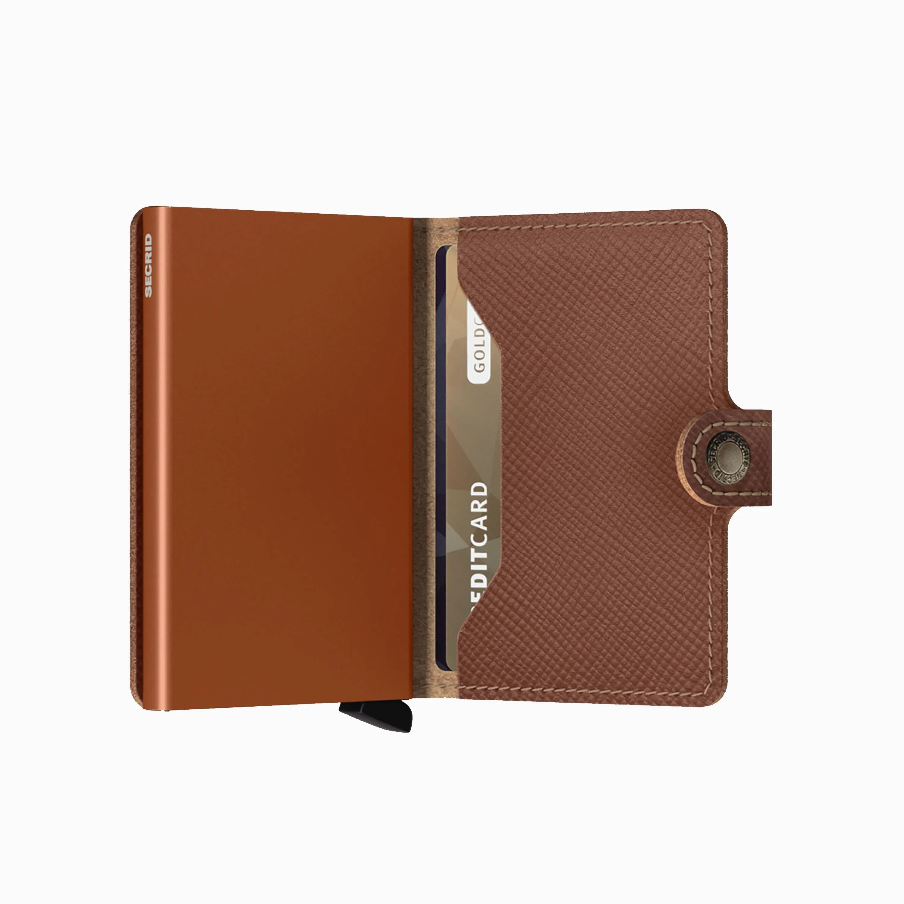 SECRID MINIWALLET SAFFIANO CARAMEL