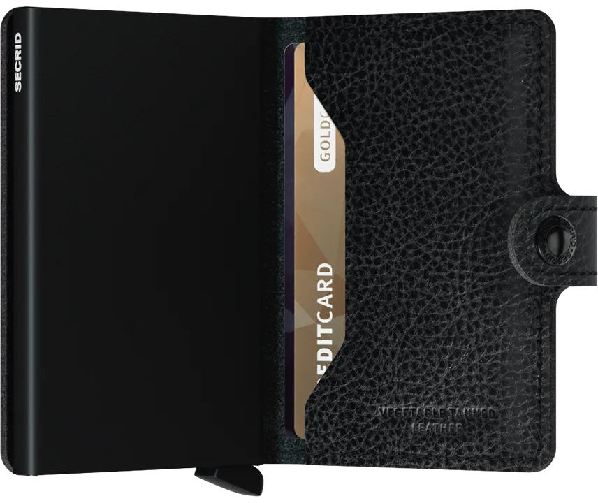 Secrid Miniwallet - Veg Black-Black