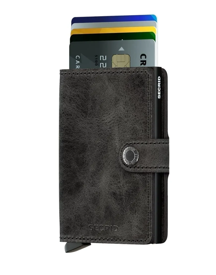 Secrid Miniwallet Vintage Black | Watch Wear