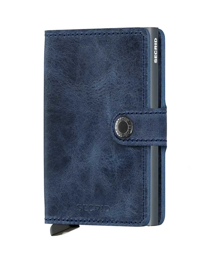 Secrid Miniwallet Vintage Wallet Blue