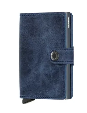 Secrid Miniwallet Vintage Wallet Blue