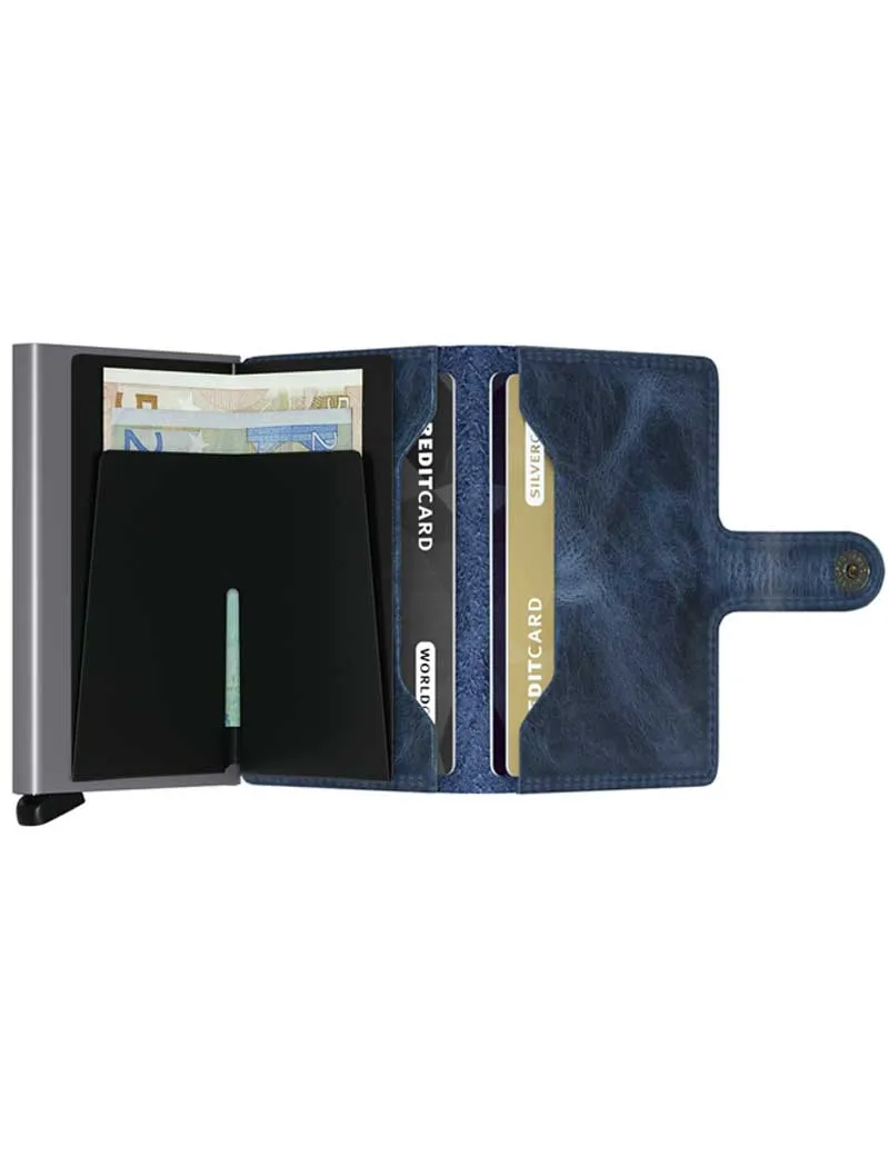 Secrid Miniwallet Vintage Wallet Blue