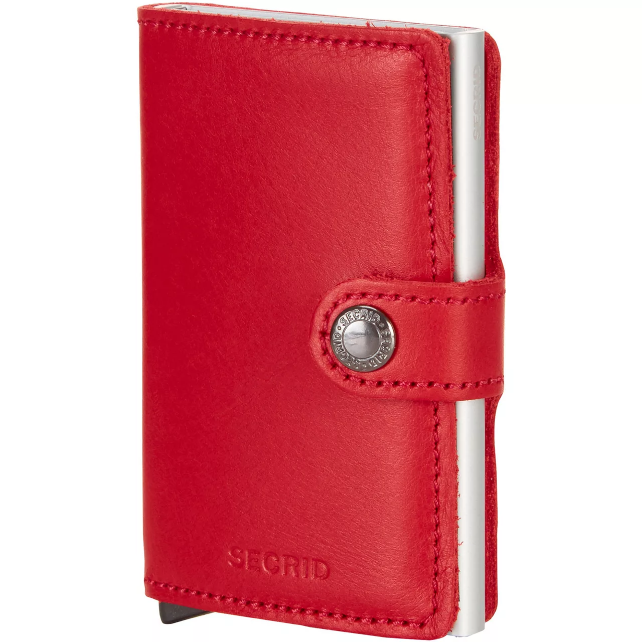 SECRID Original Card Protector Mini Wallet - Red-Red