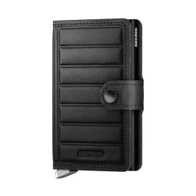 Secrid Premium Miniwallet – Emboss Lines Black