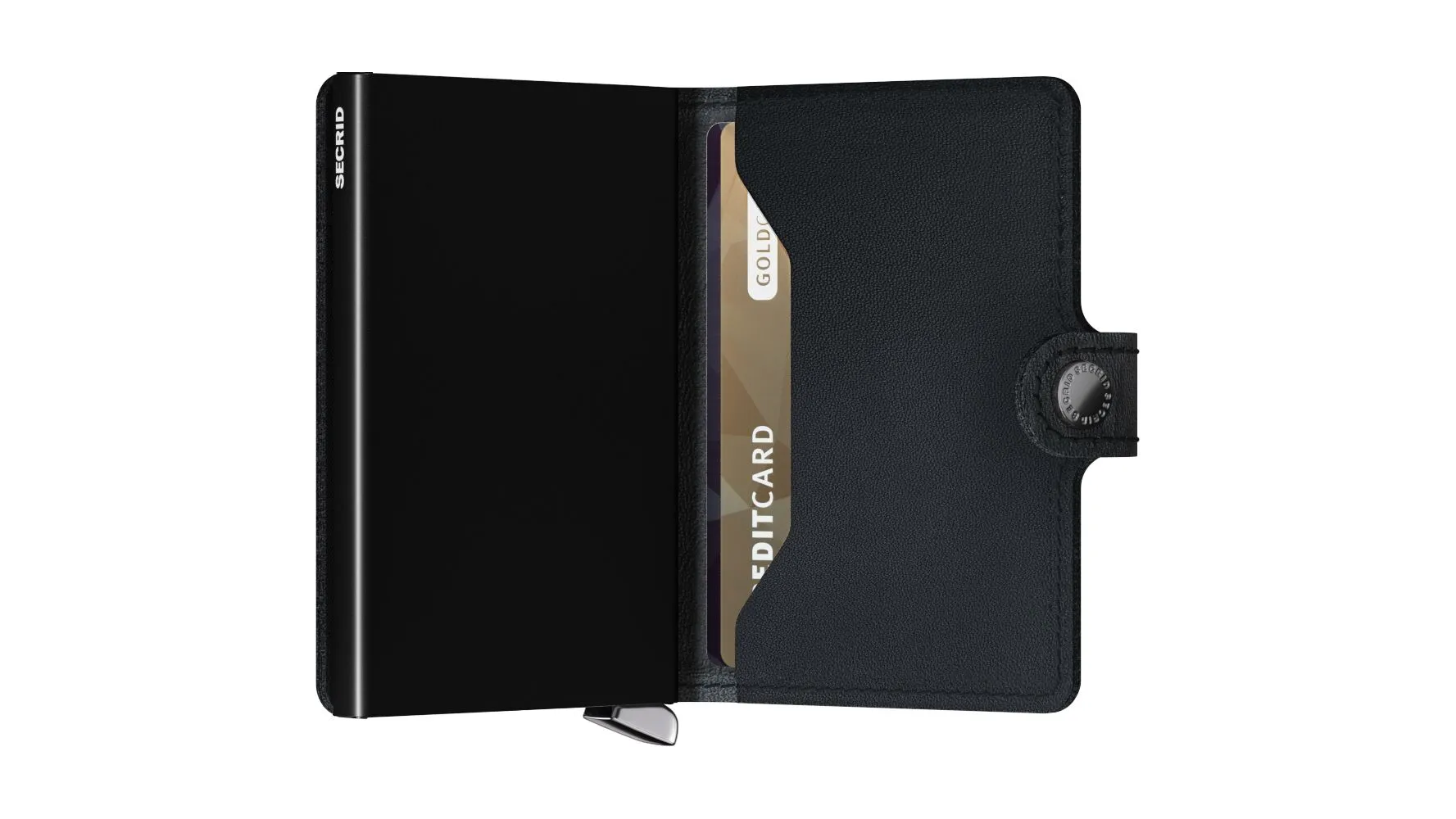 Secrid Premium Miniwallet – Emboss Lines Black