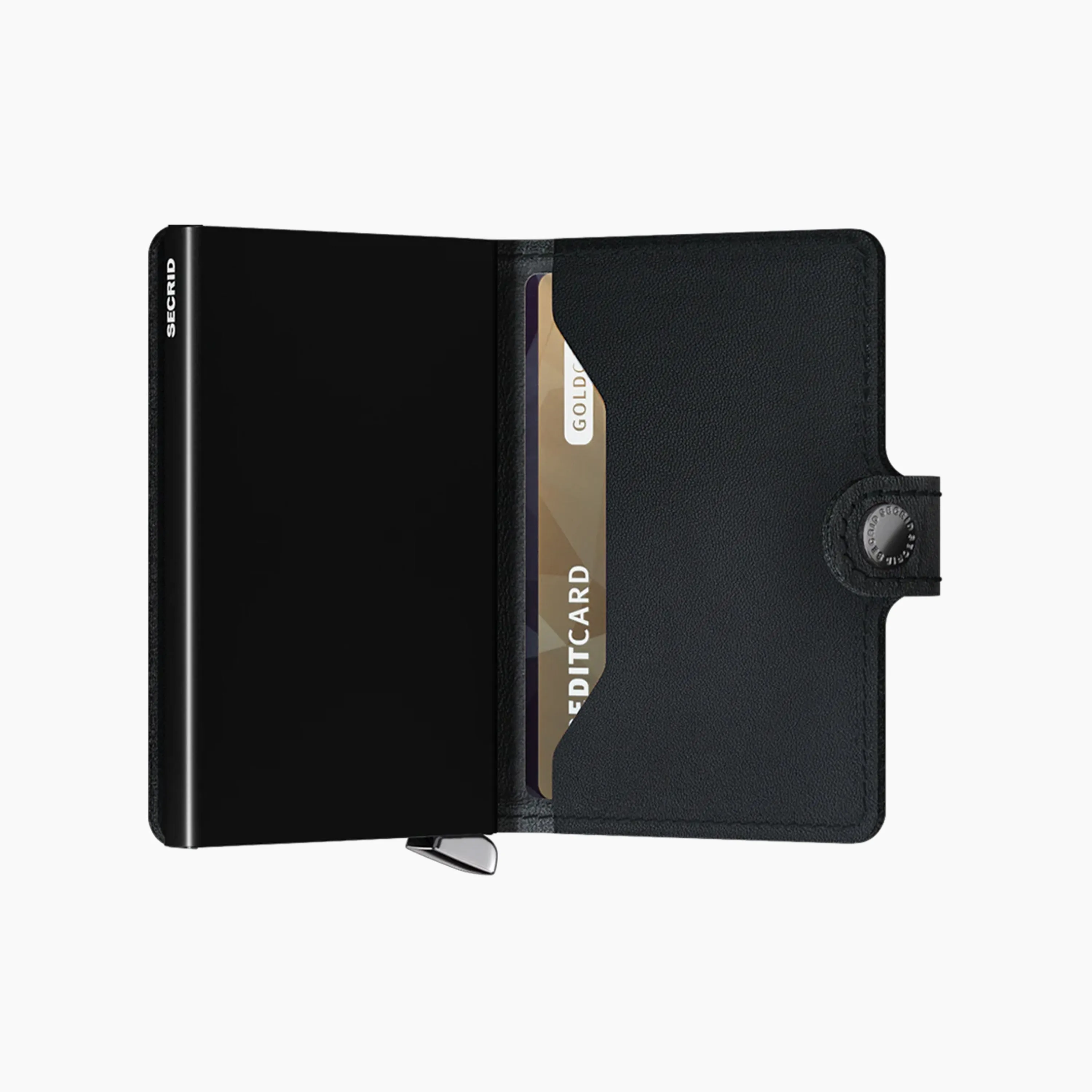 SECRID PREMIUM MINIWALLET EMBOSS LINES BLACK & WHITE