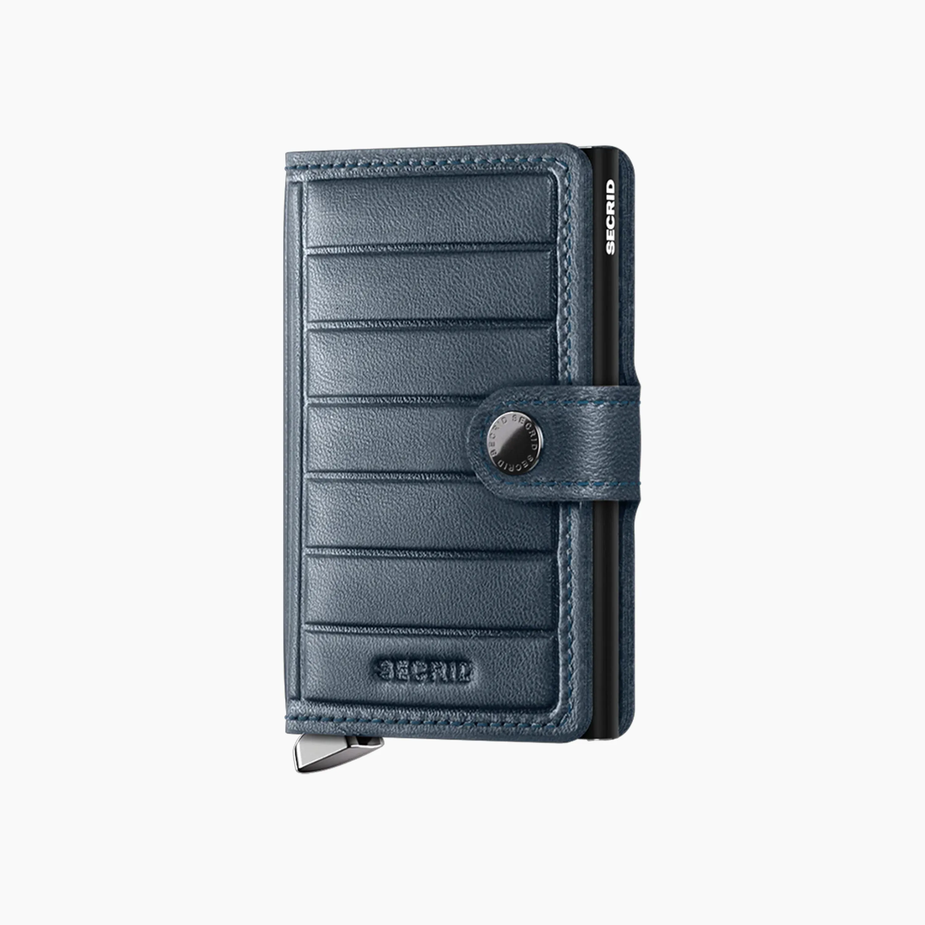 SECRID PREMIUM MINIWALLET EMBOSS LINES TEAL MEl-TEAL