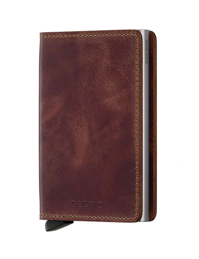 Secrid Slim Wallet Vintage Brown