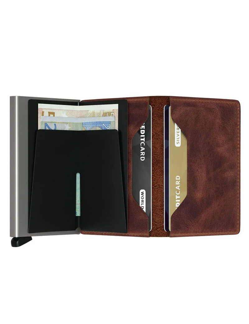 Secrid Slim Wallet Vintage Brown