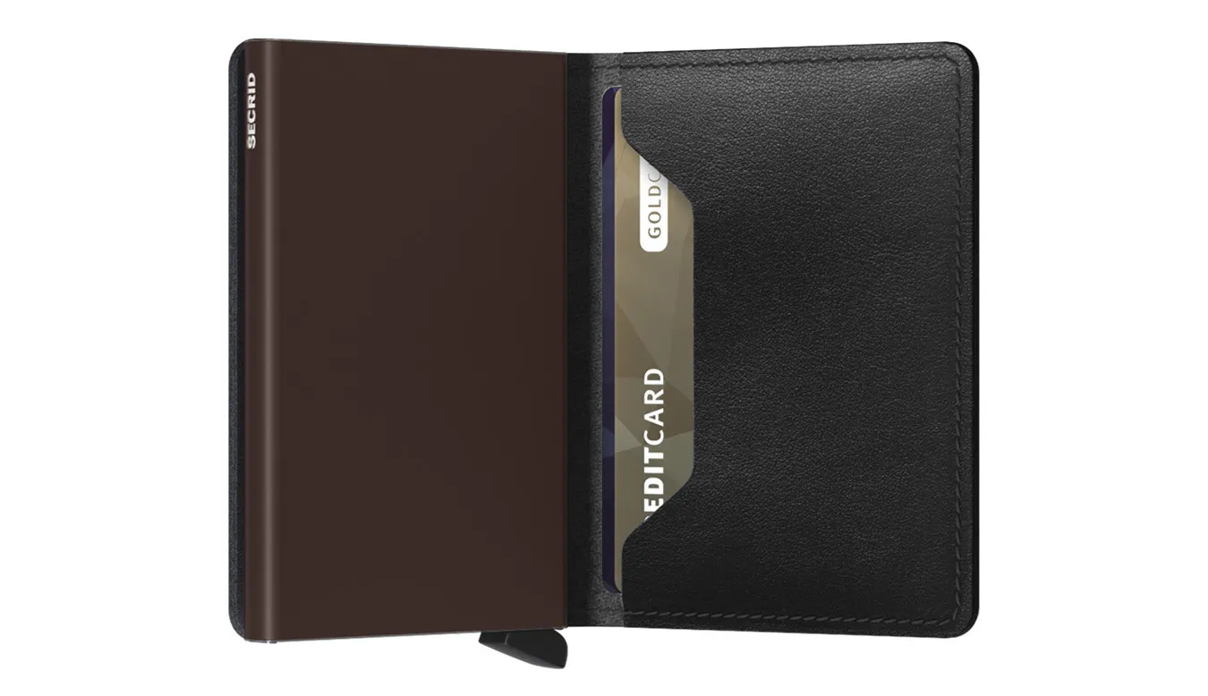 Secrid Slimwallet Original Black-Brown