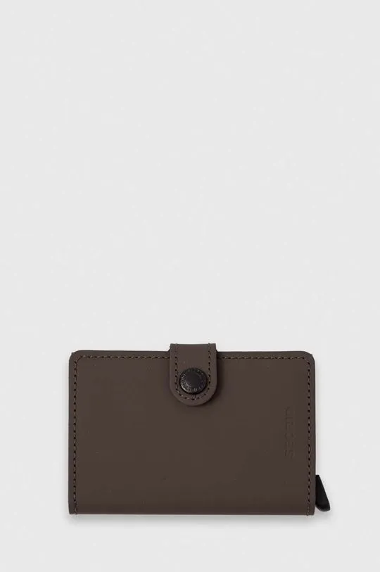 Secrid wallet brown color