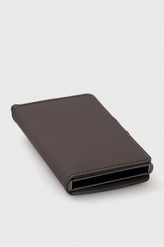 Secrid wallet brown color