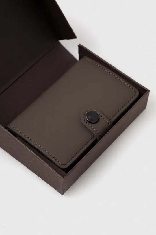 Secrid wallet brown color