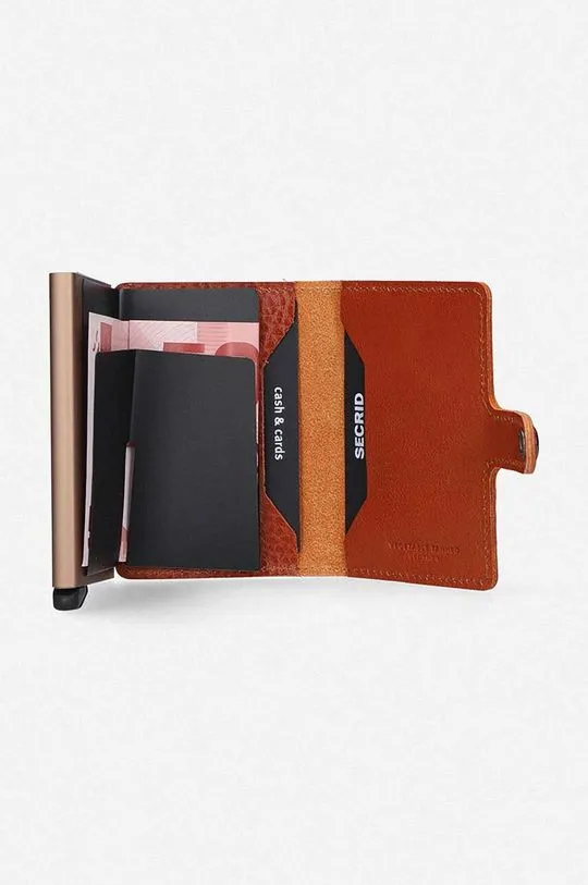 Secrid wallet maroon color