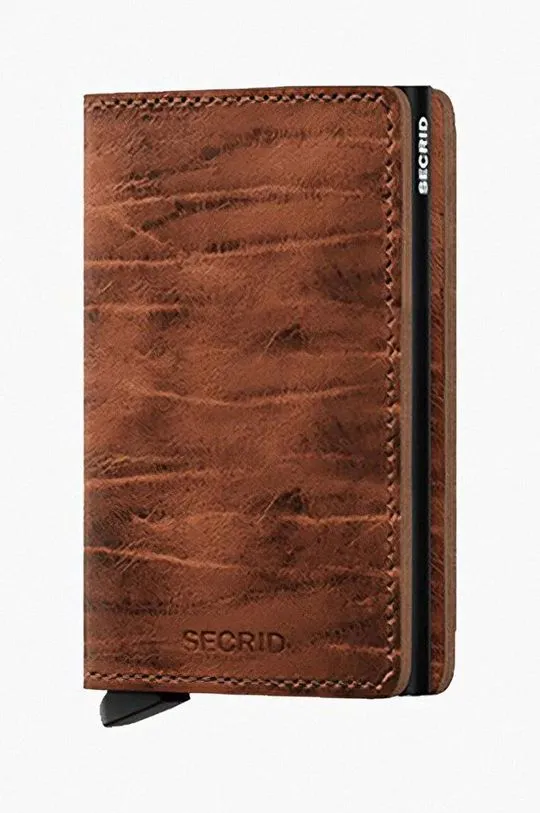 Secrid wallet Slimwallet Dutch Martin Whiskey SDM-WHISKEY maroon color