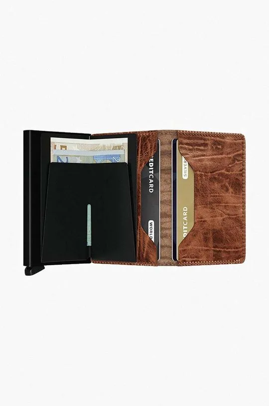 Secrid wallet Slimwallet Dutch Martin Whiskey SDM-WHISKEY maroon color