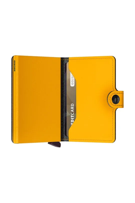 Secrid wallet women’s yellow color