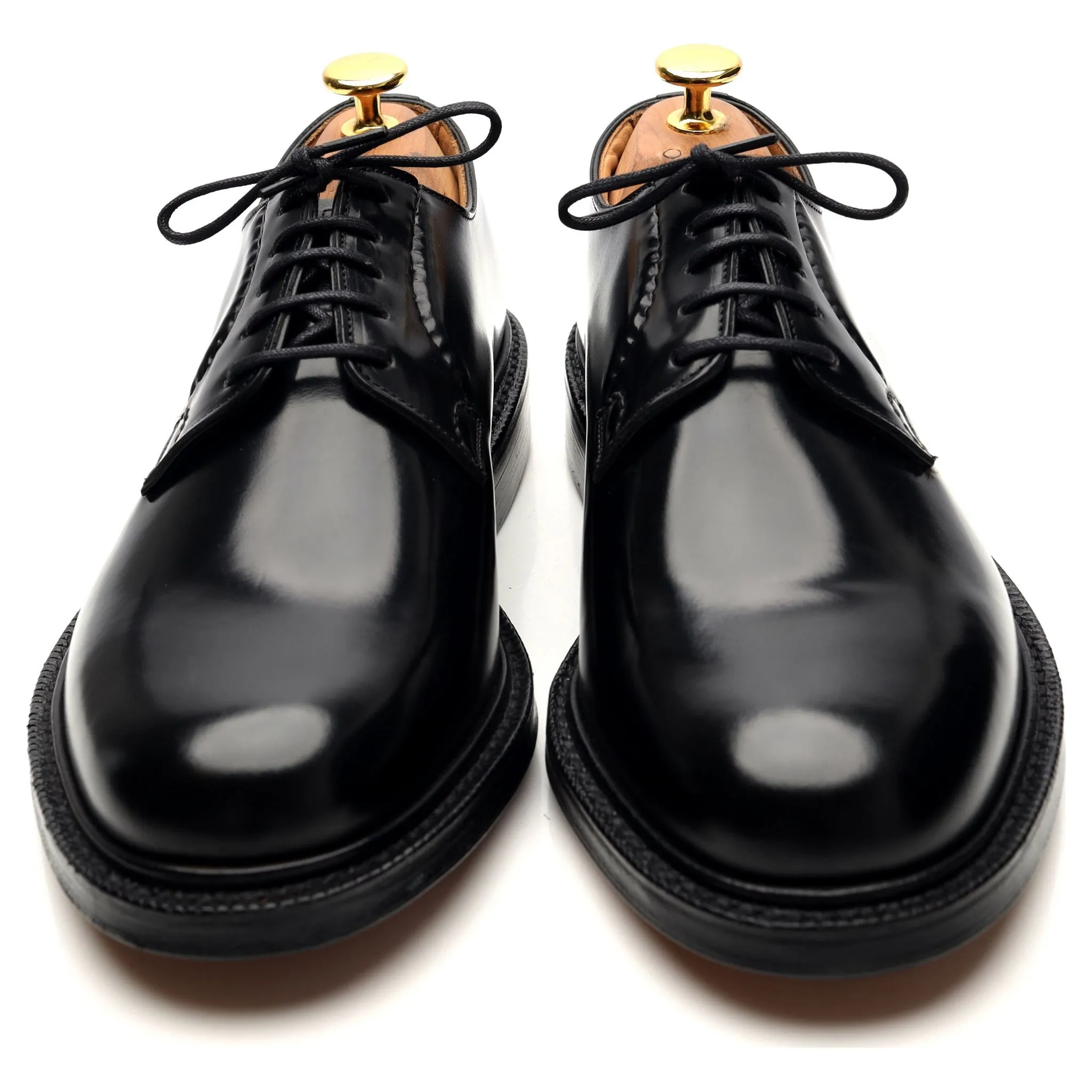 'Shannon' Black Leather Derby UK 6 F