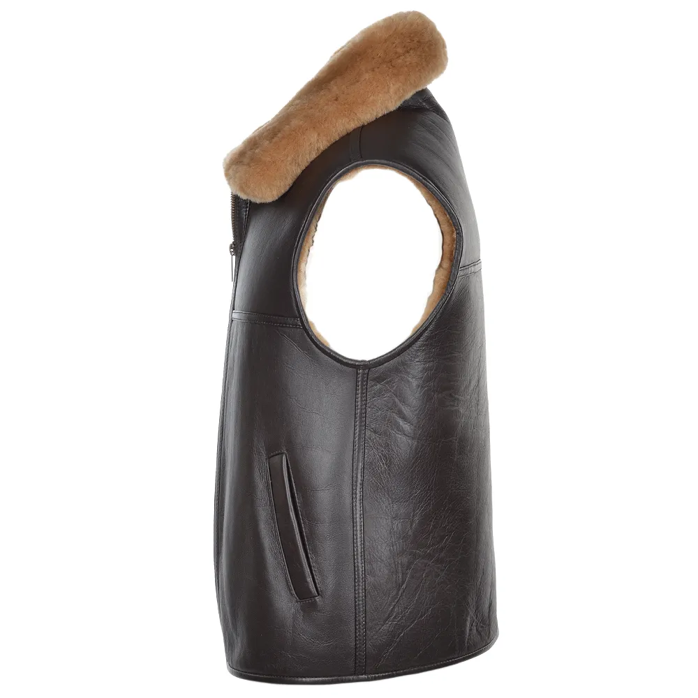 Sheepskin Gillet Ginger : Mackenzie