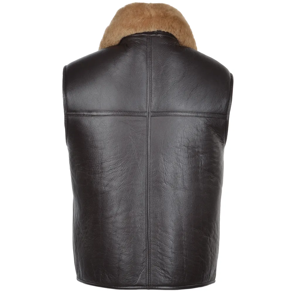 Sheepskin Gillet Ginger : Mackenzie