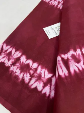 Shibori Printed pure cotton fabric