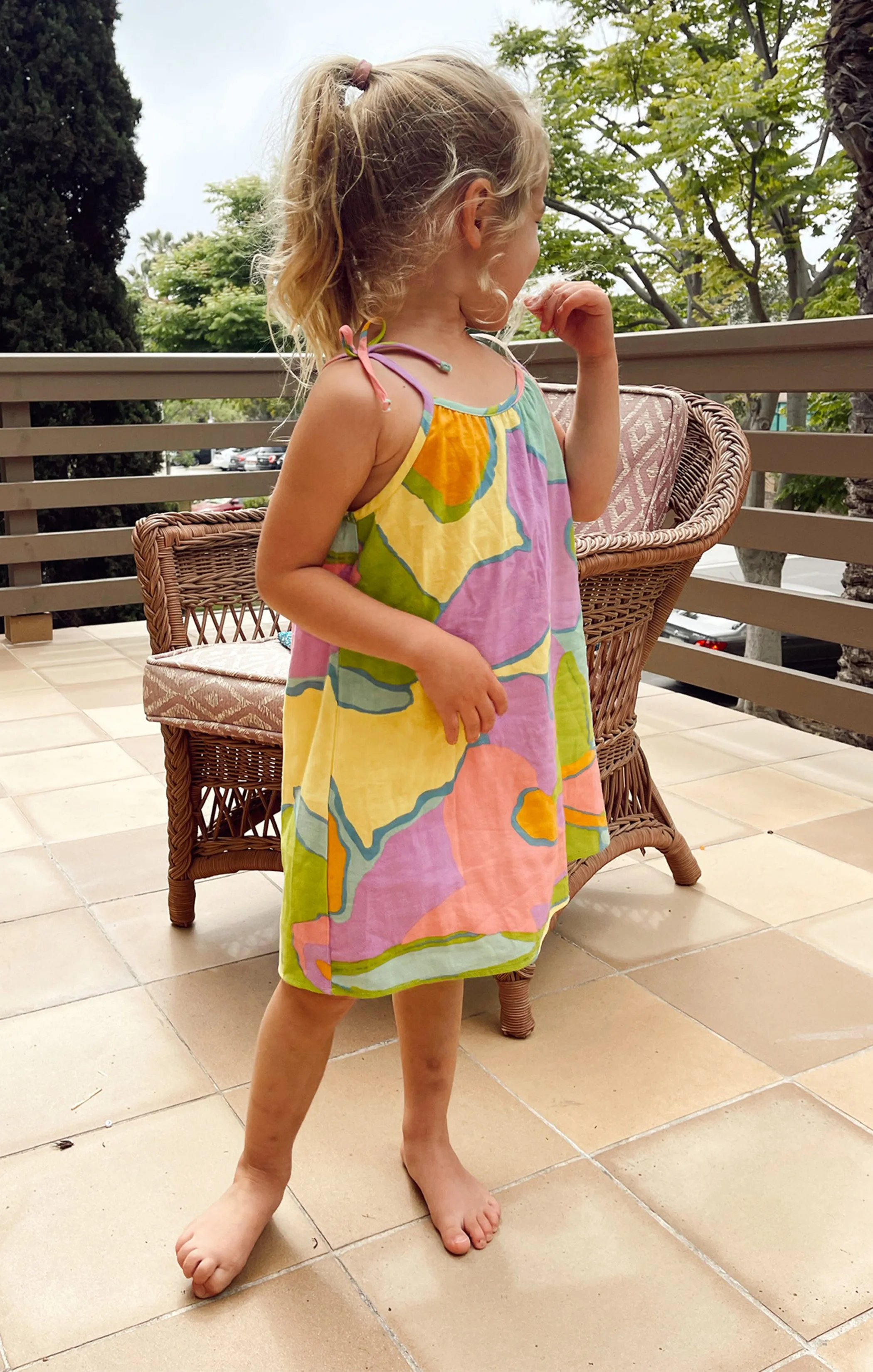 Sidekick Dress ~ Summer Sorbet