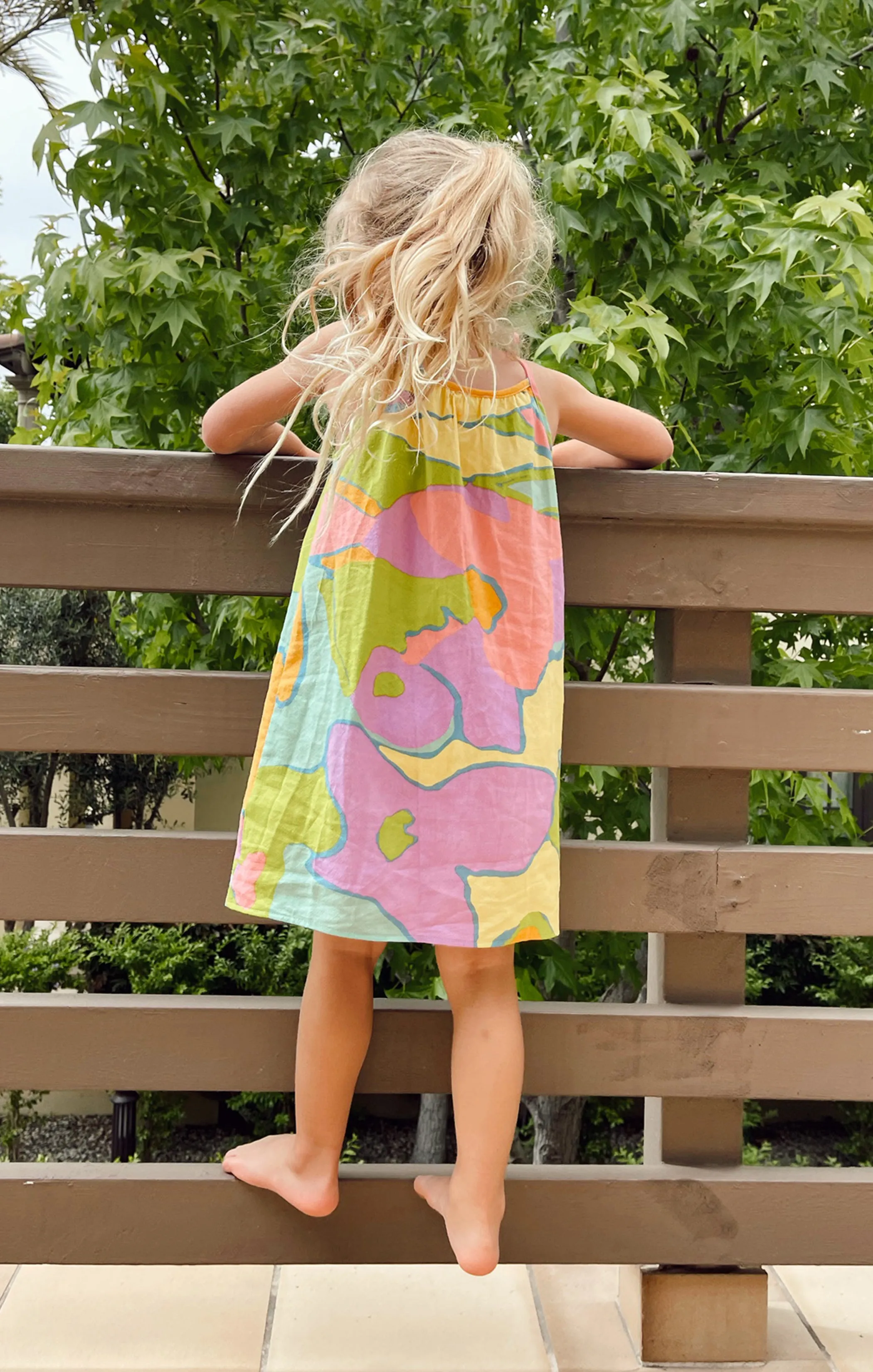 Sidekick Dress ~ Summer Sorbet