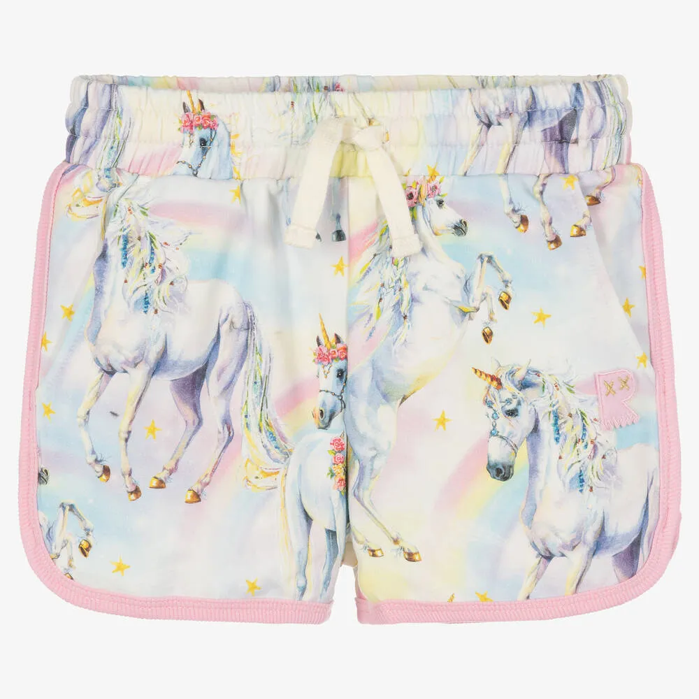 Sorbet Unicorn Cotton Shorts