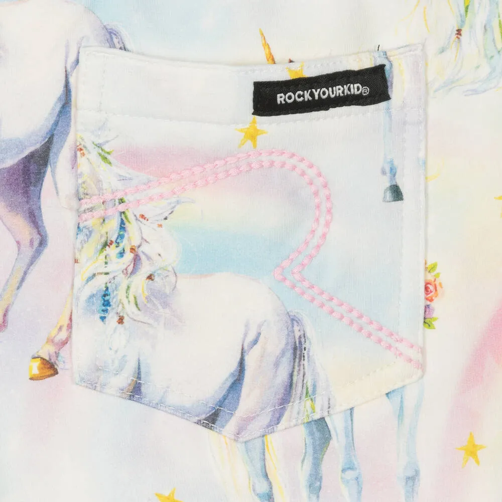 Sorbet Unicorn Cotton Shorts