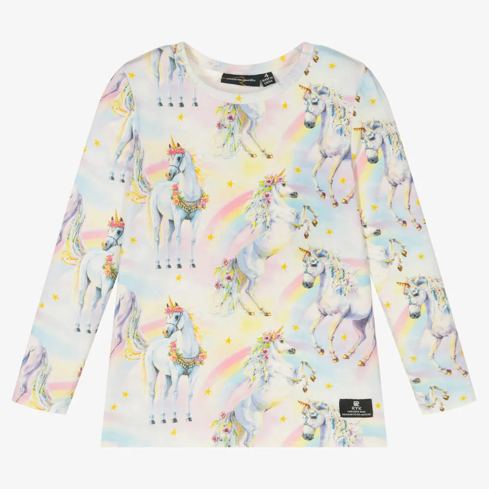 Sorbet Unicorn Cotton Top