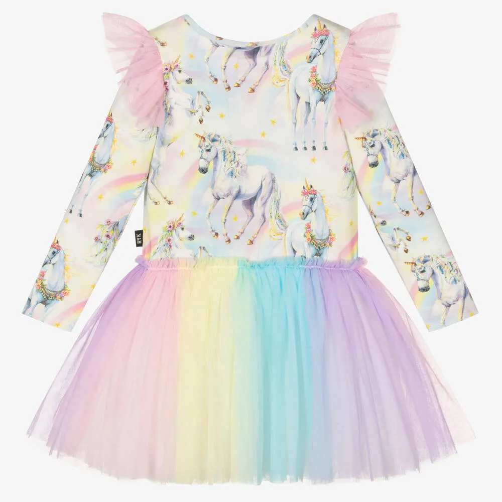 Sorbet Unicorn Tulle Dress