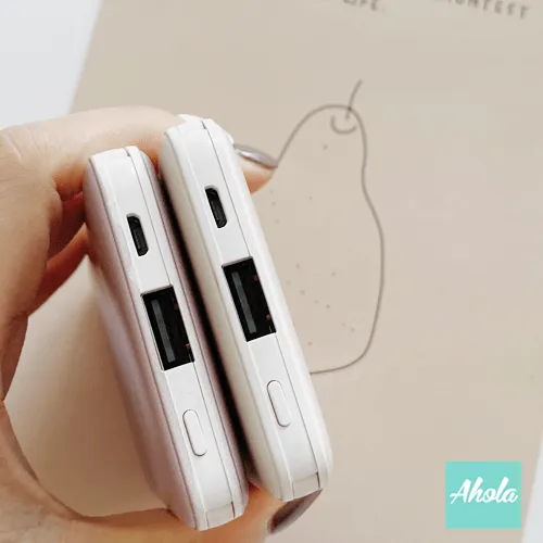 【Speech Bubble】Portable Power Bank with built-in wire 語句泡泡內置線便攜式差電器