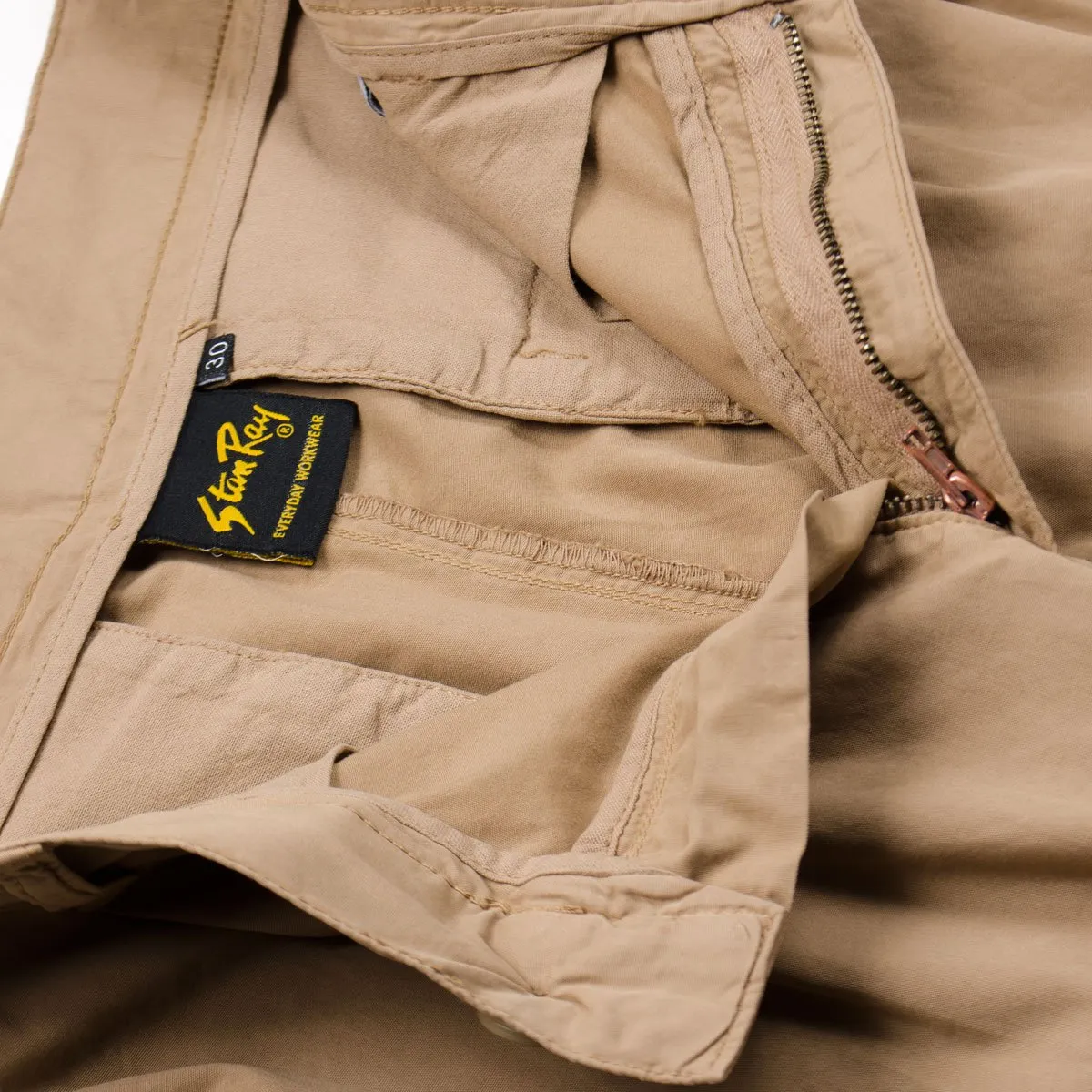 Stan Ray - Pleated Chino - Break Sand