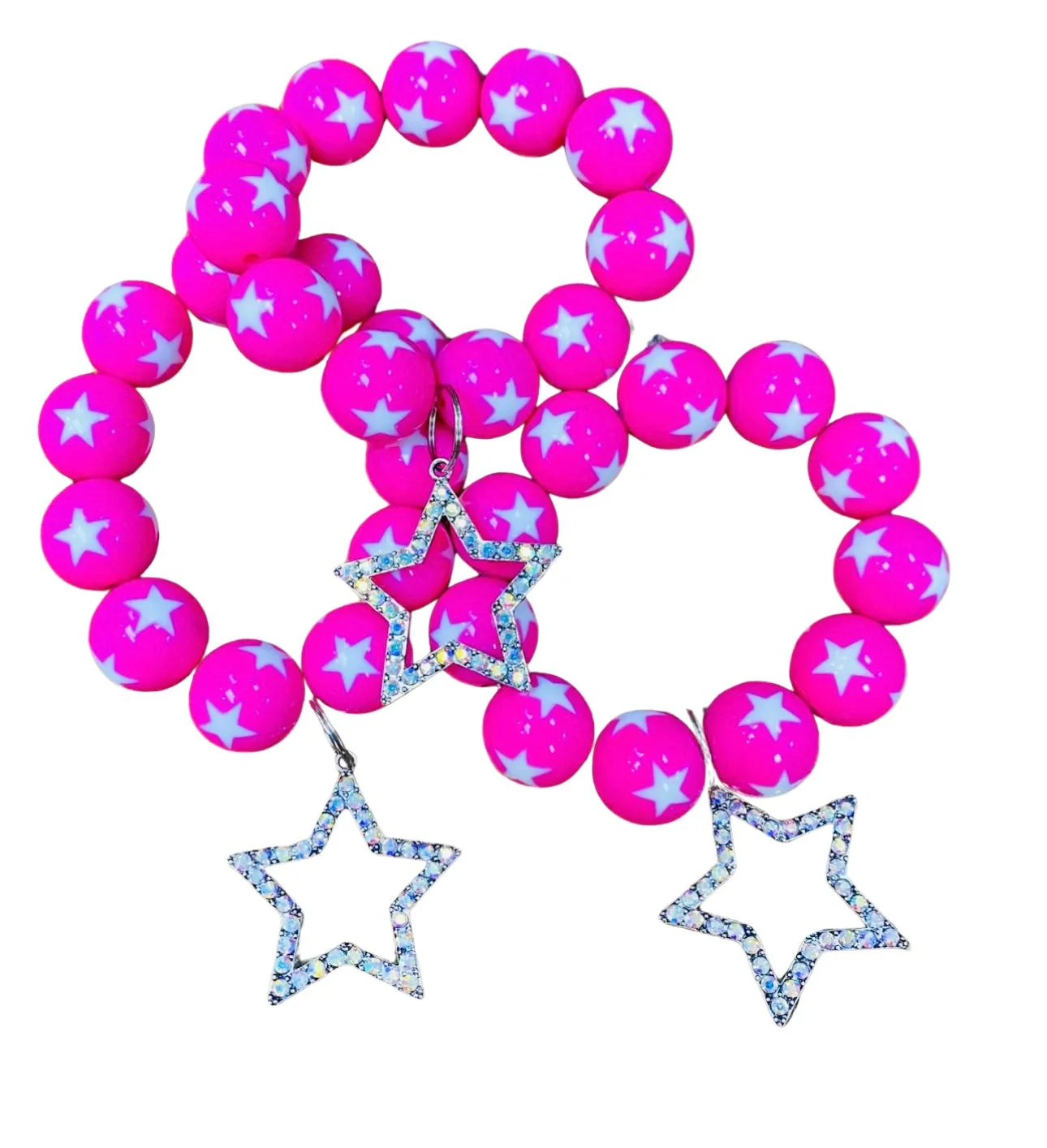 Star On Star Stretch Bracelet