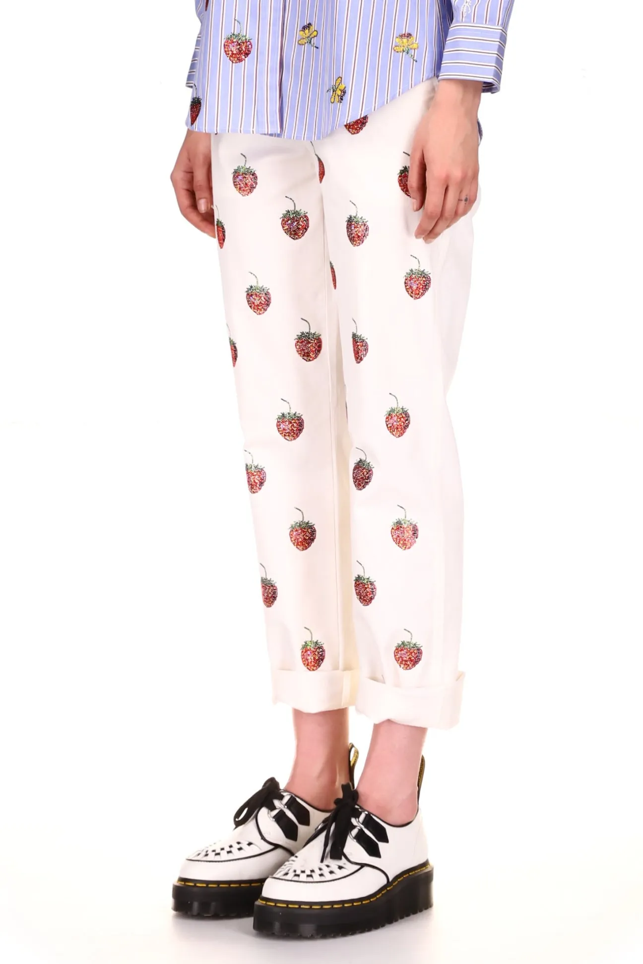 'STRAWBERRY FIELDS' WOMEN'S CHINOS