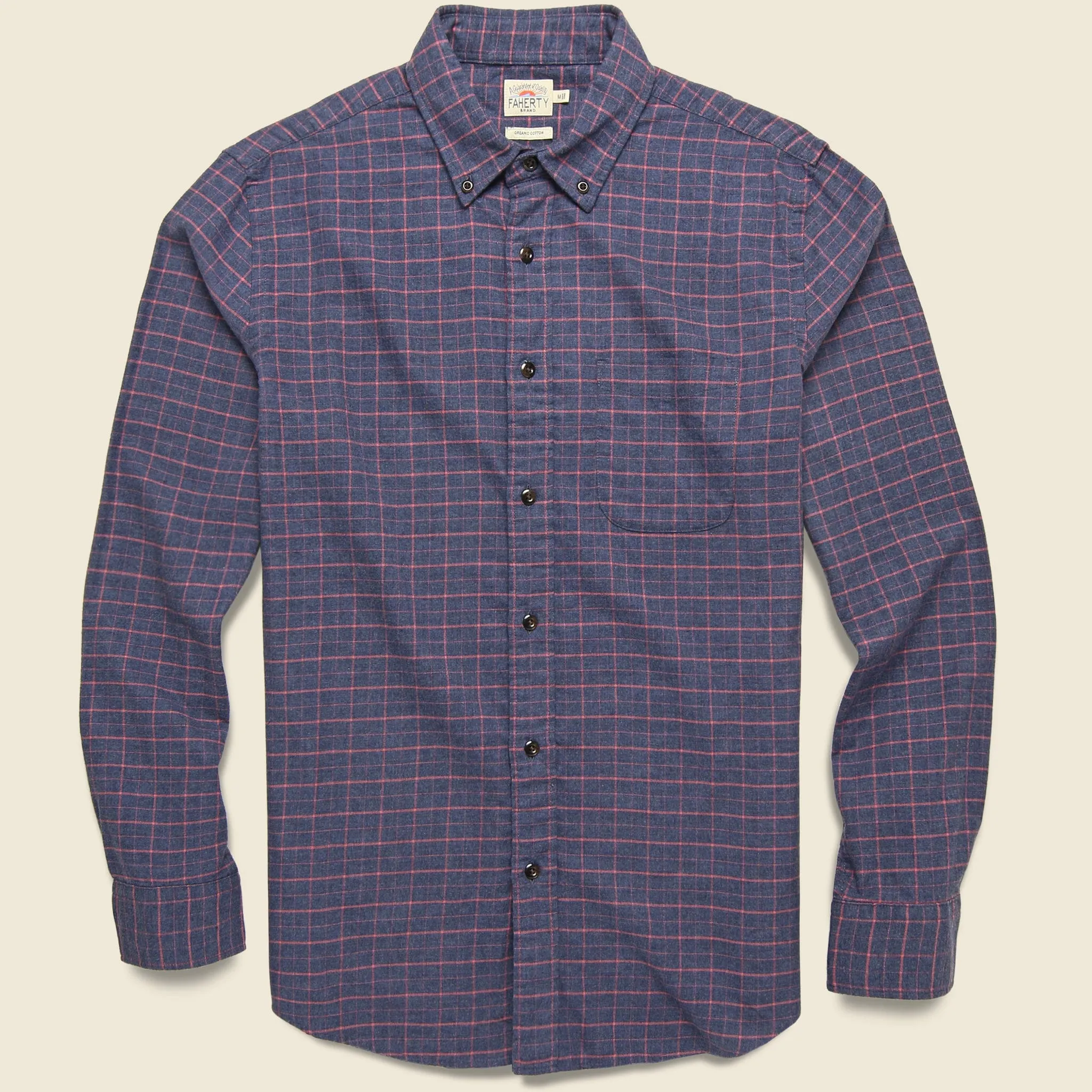 Stretch Featherweight Flannel Shirt - Hayes Check